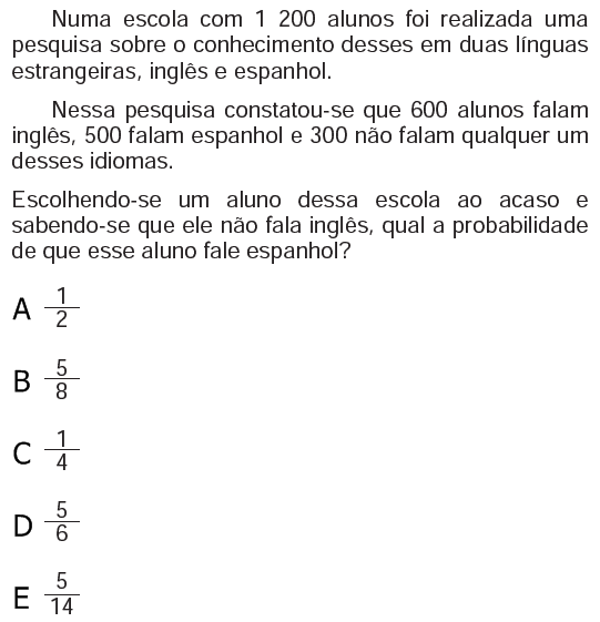 Probabilidade (ENEM) - Blog Do Prof. H