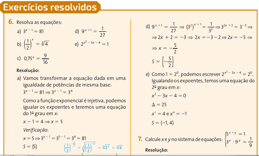 Questionário Sobre Função Exponencial - Blog Do Prof. H