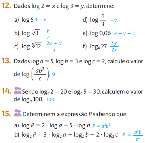 Logaritmos - Definição E Propriedades - Blog Do Prof. H