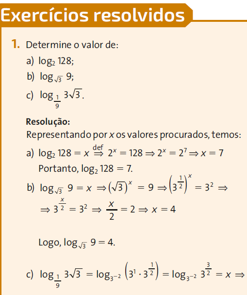 Logaritmos - Definição E Propriedades - Blog Do Prof. H