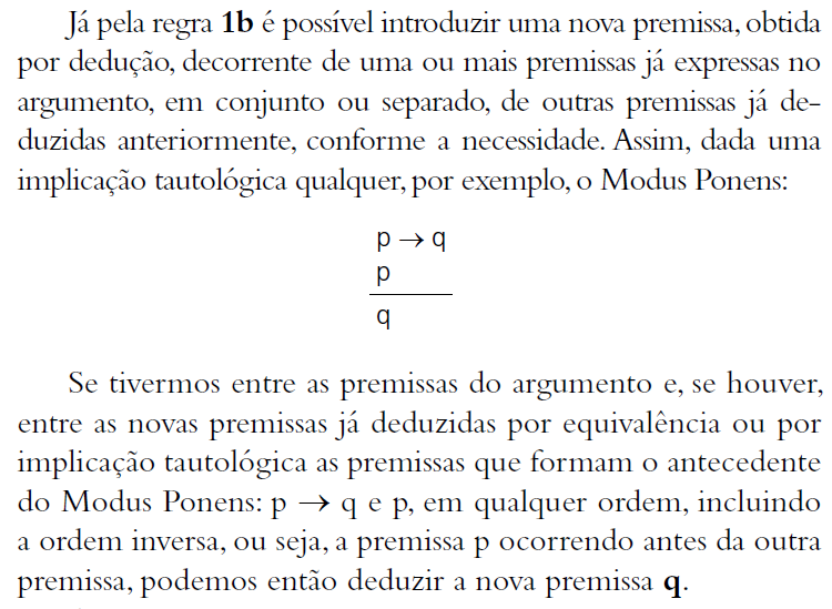 Prova Direta Da Validade De Um Argumento (por Meio De Implicações E ...